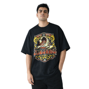Scorpions Oversized Drop Shoulder Tee